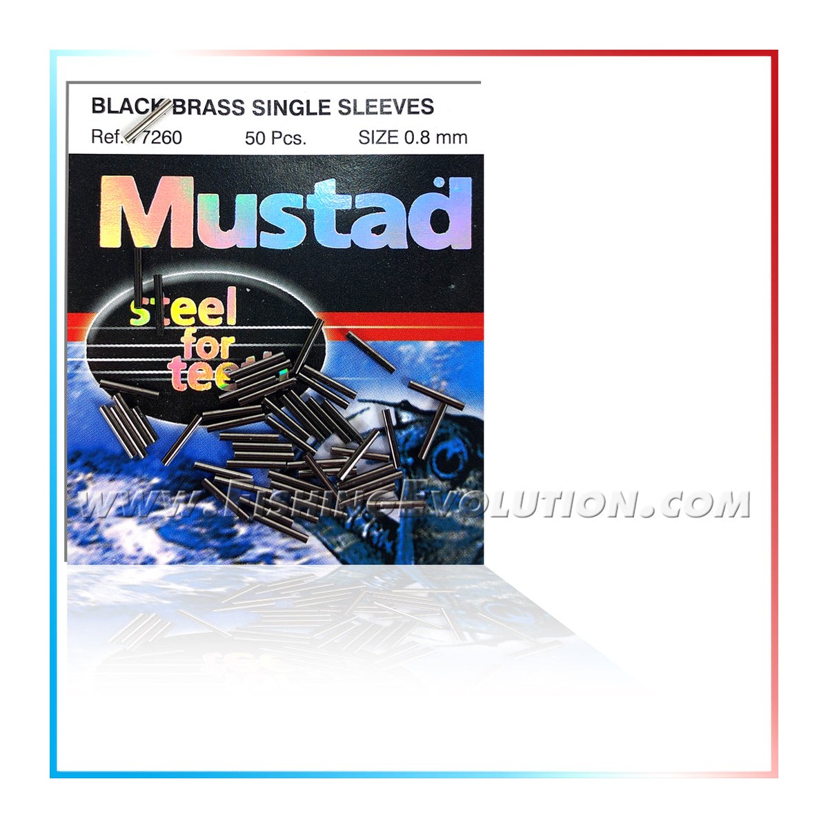 Mustad Black Brass 1.6mm