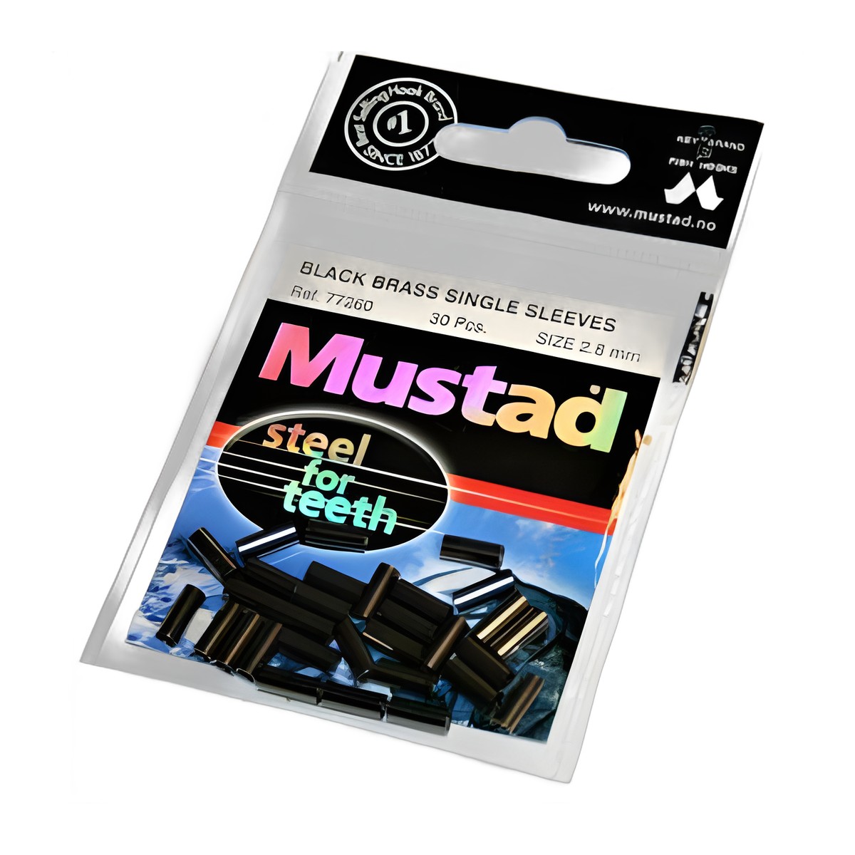 Mustad Black Brass 1.0mm