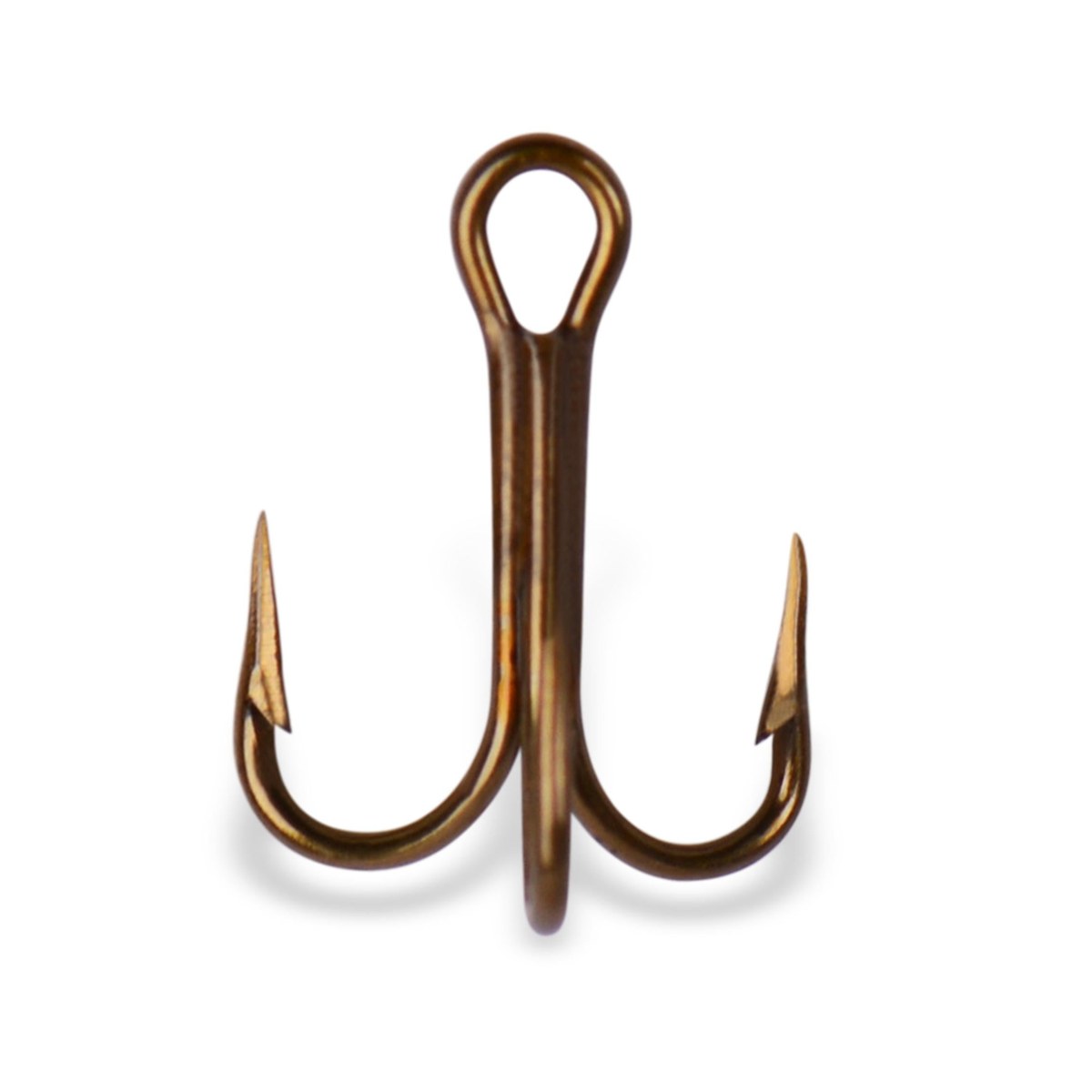Mustad 3551-BR Classic Treble Hook, Size 18