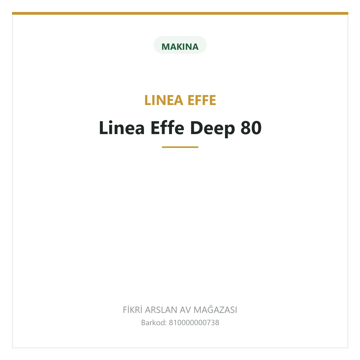 Linea Effe Deep 80