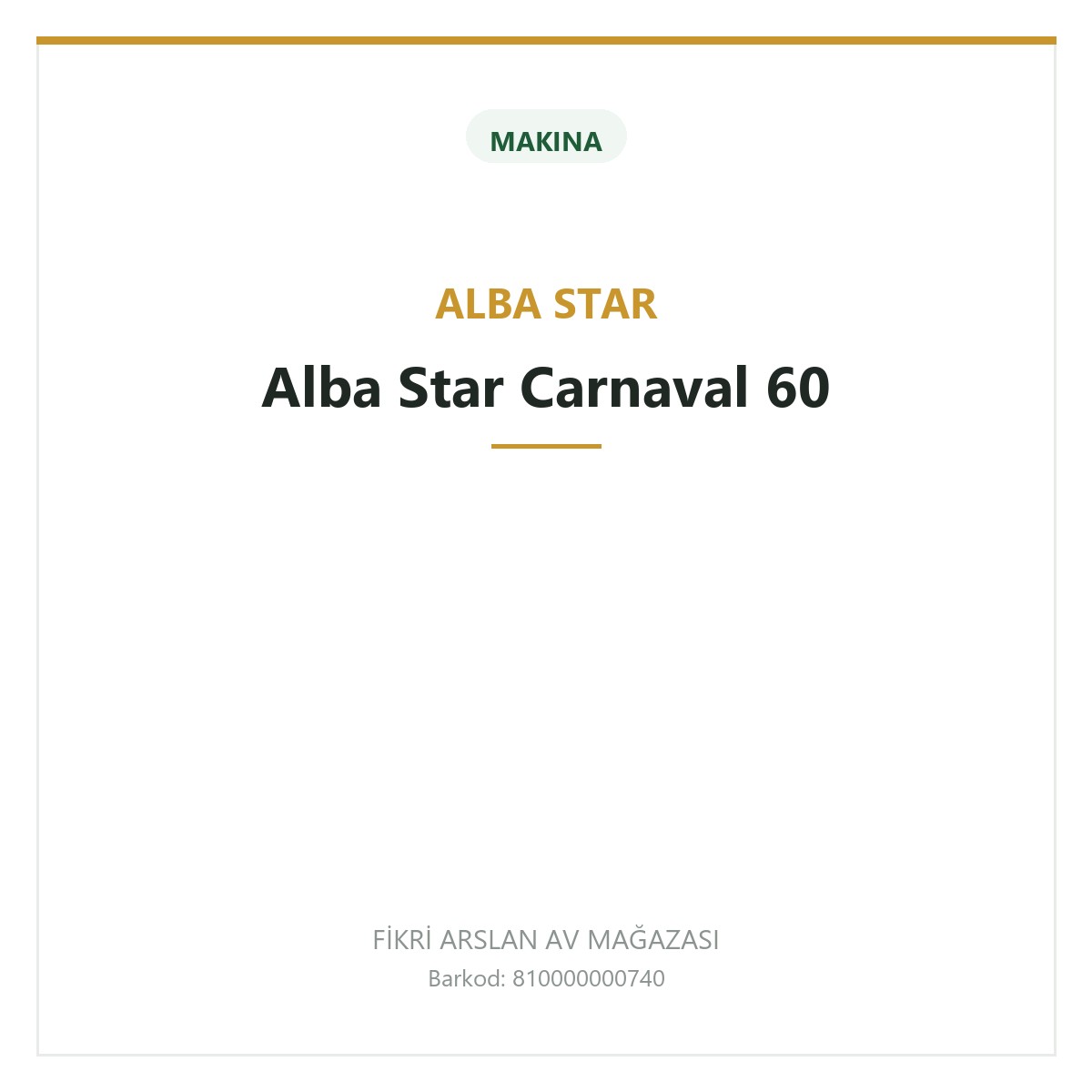 Alba Star Carnaval 60