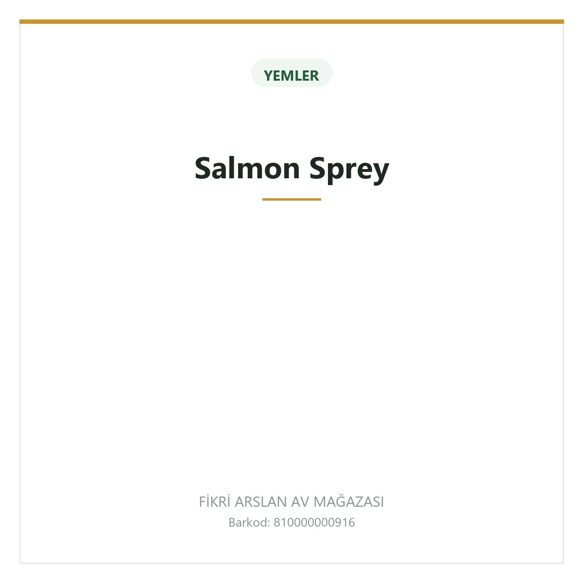 Salmon Sprey